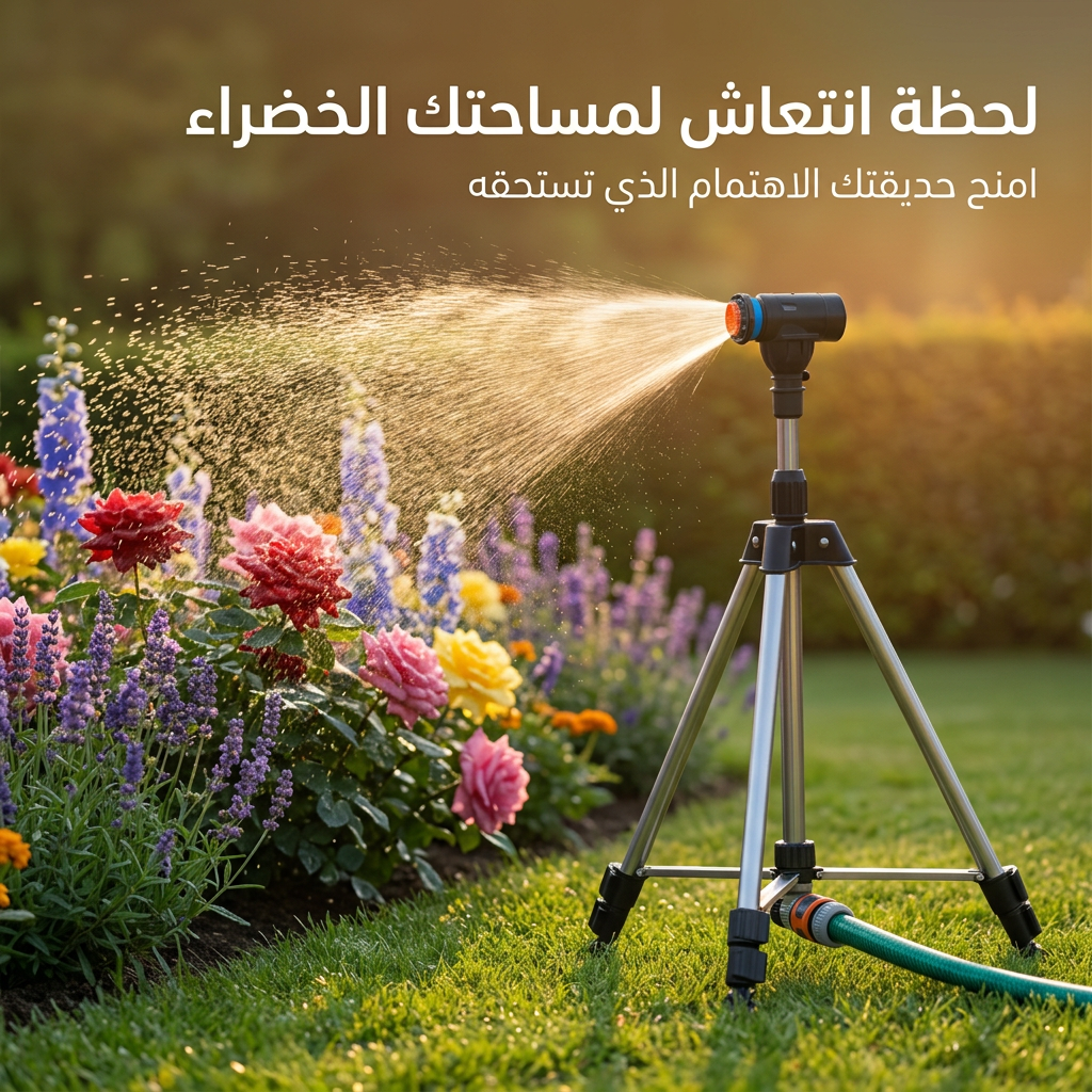 لحظة انتعاش لمساحتك الخضراء