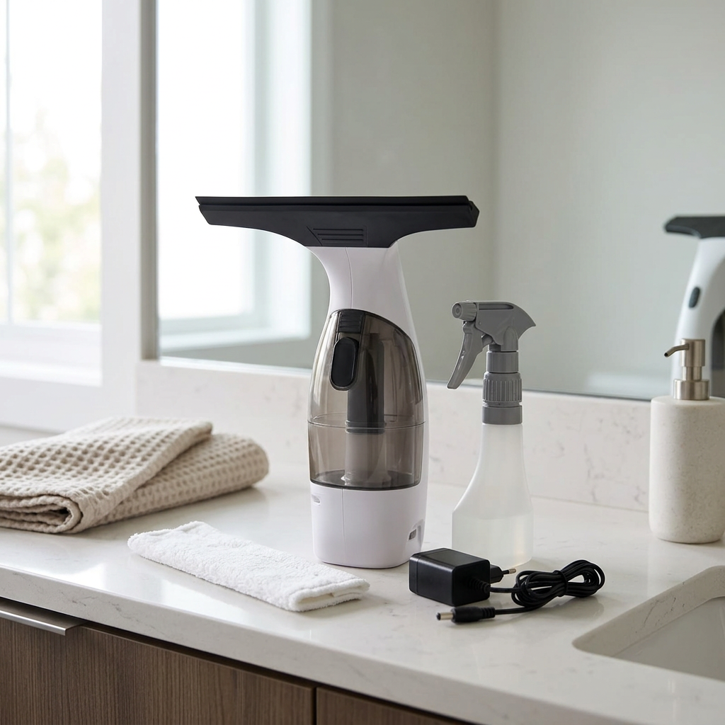 Kit présenté dans une salle de bain