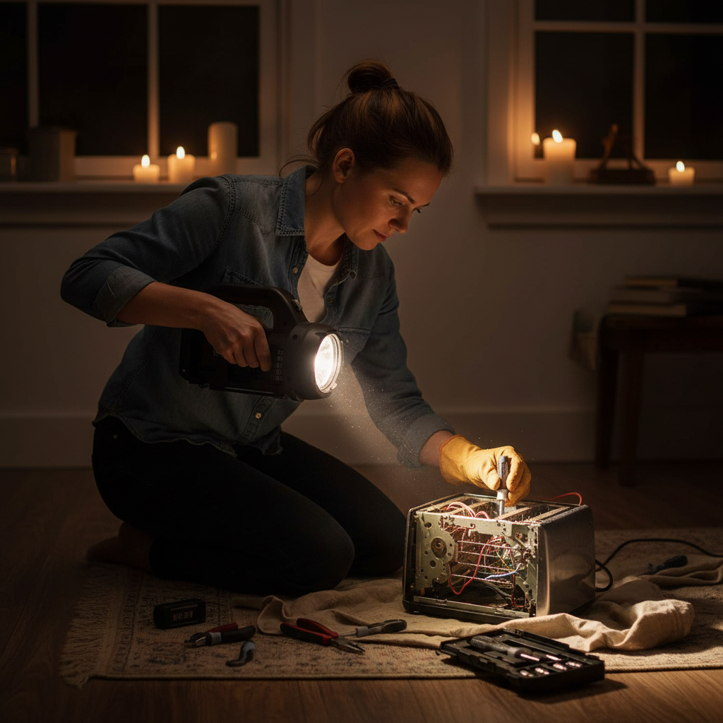 Lampe torche panne électrique