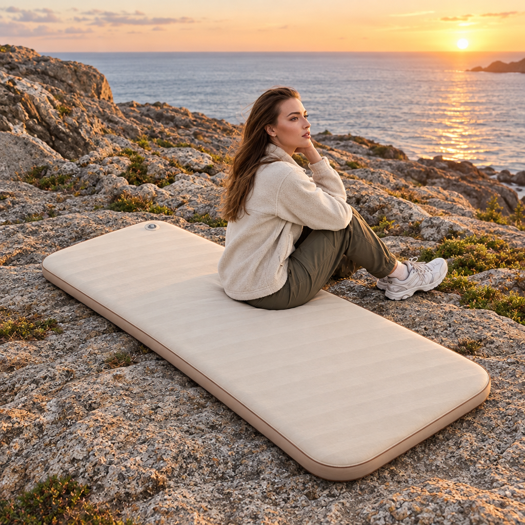 Matelas en bord de mer