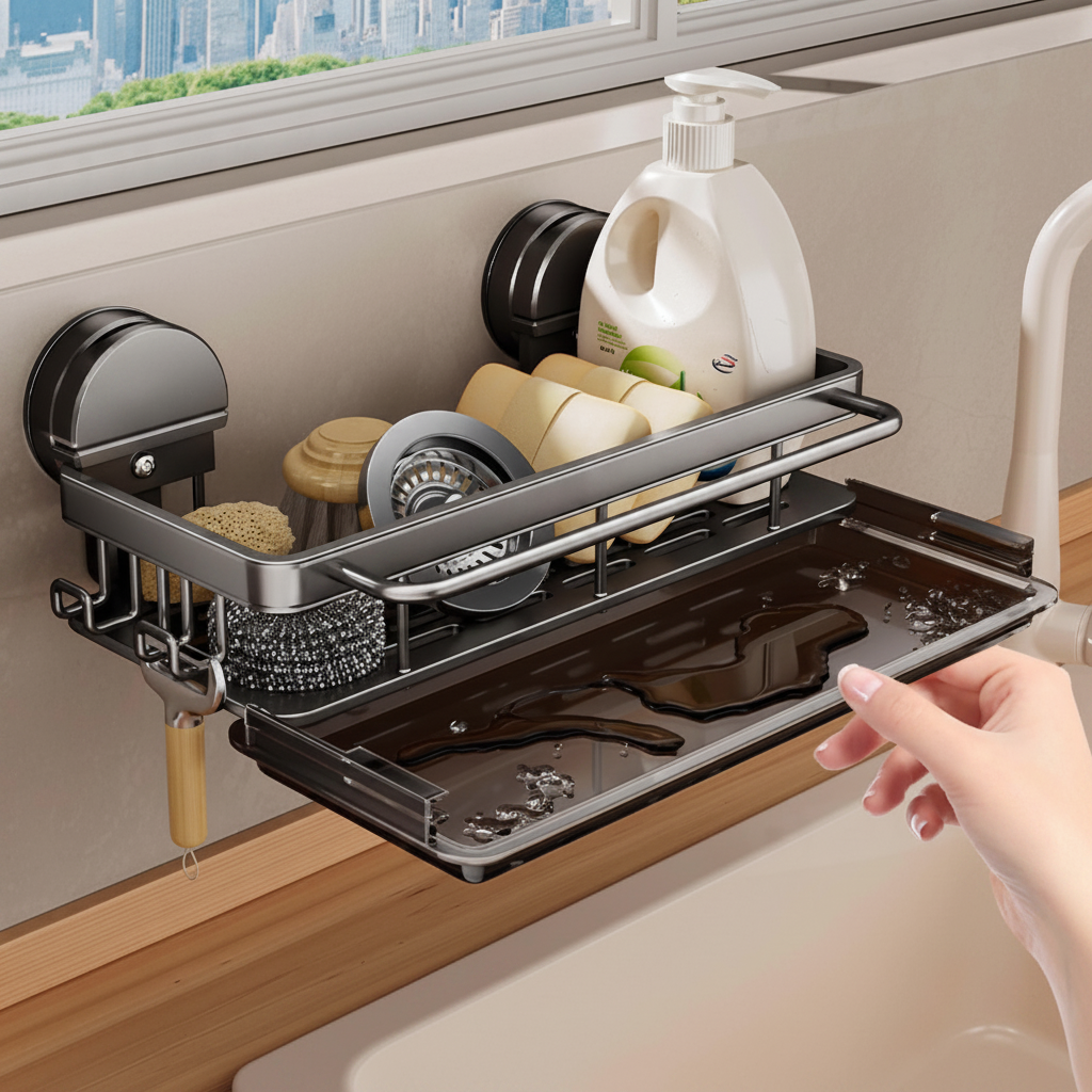 Organisateur évier cuisine