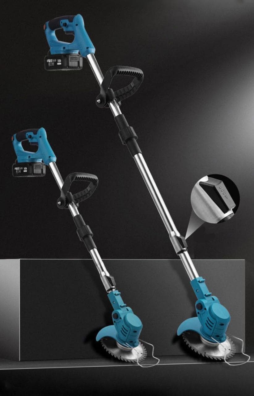 Tondeuse à Gazon Sans Fil 4-en-1 – 48 V, 1800 W, Manche Télescopique