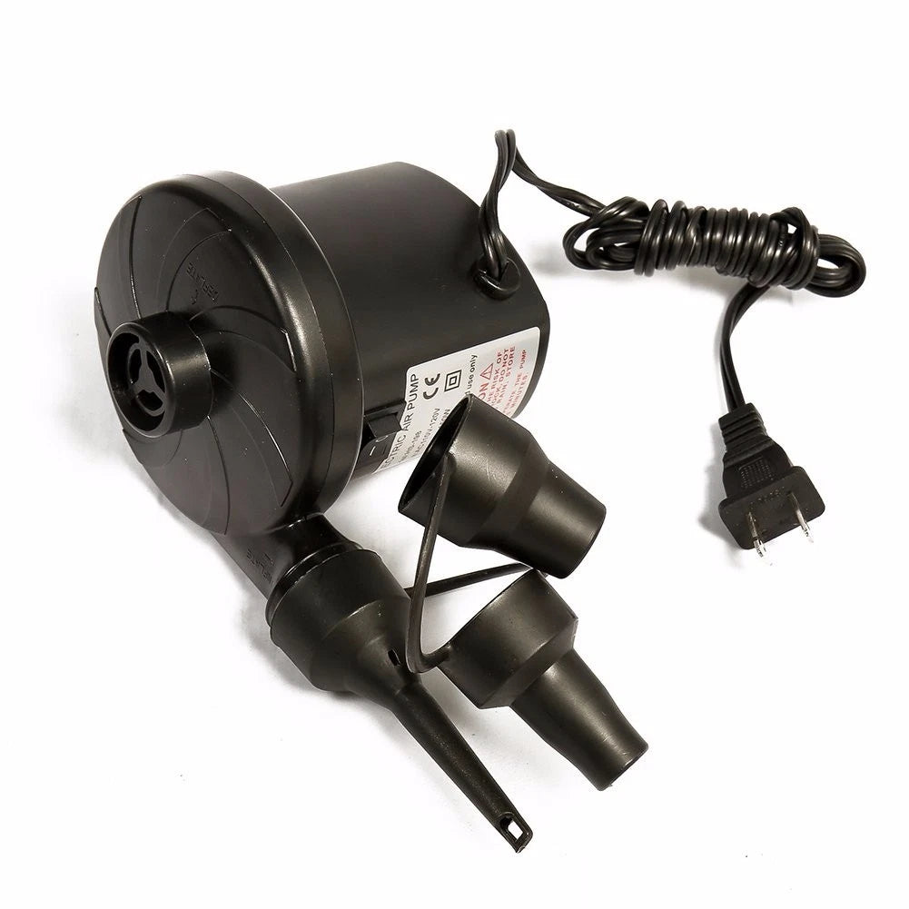 Pompe Électrique Multifonction 3-en-1 – Aspiration, Gonflage & Dégonflage Portable
