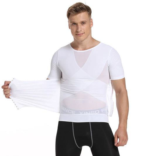 T-shirt Compression & Corset Minceur pour Homme