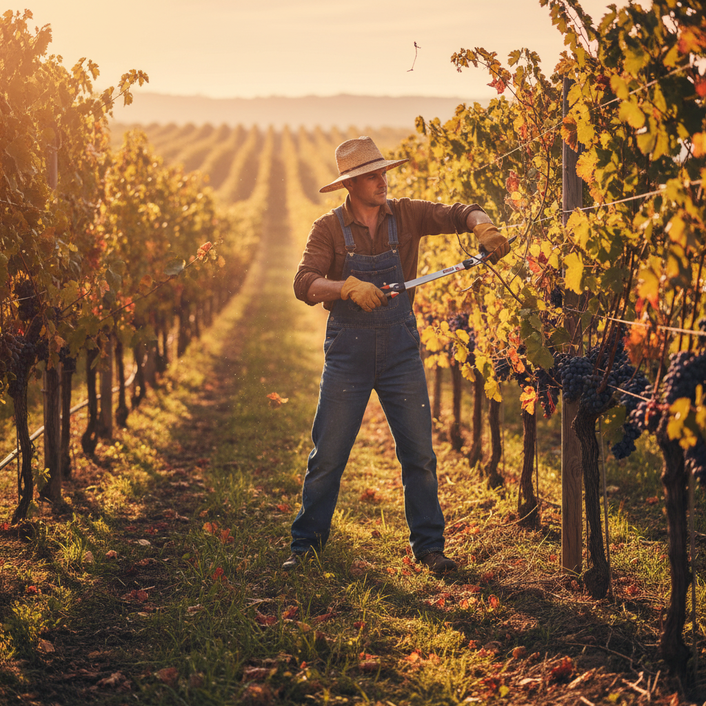 Taille vignes