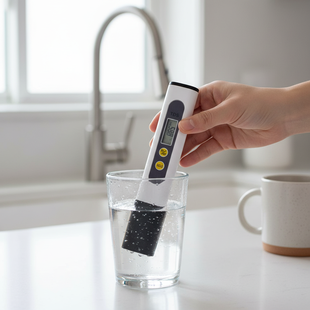 TDS meter eau robinet