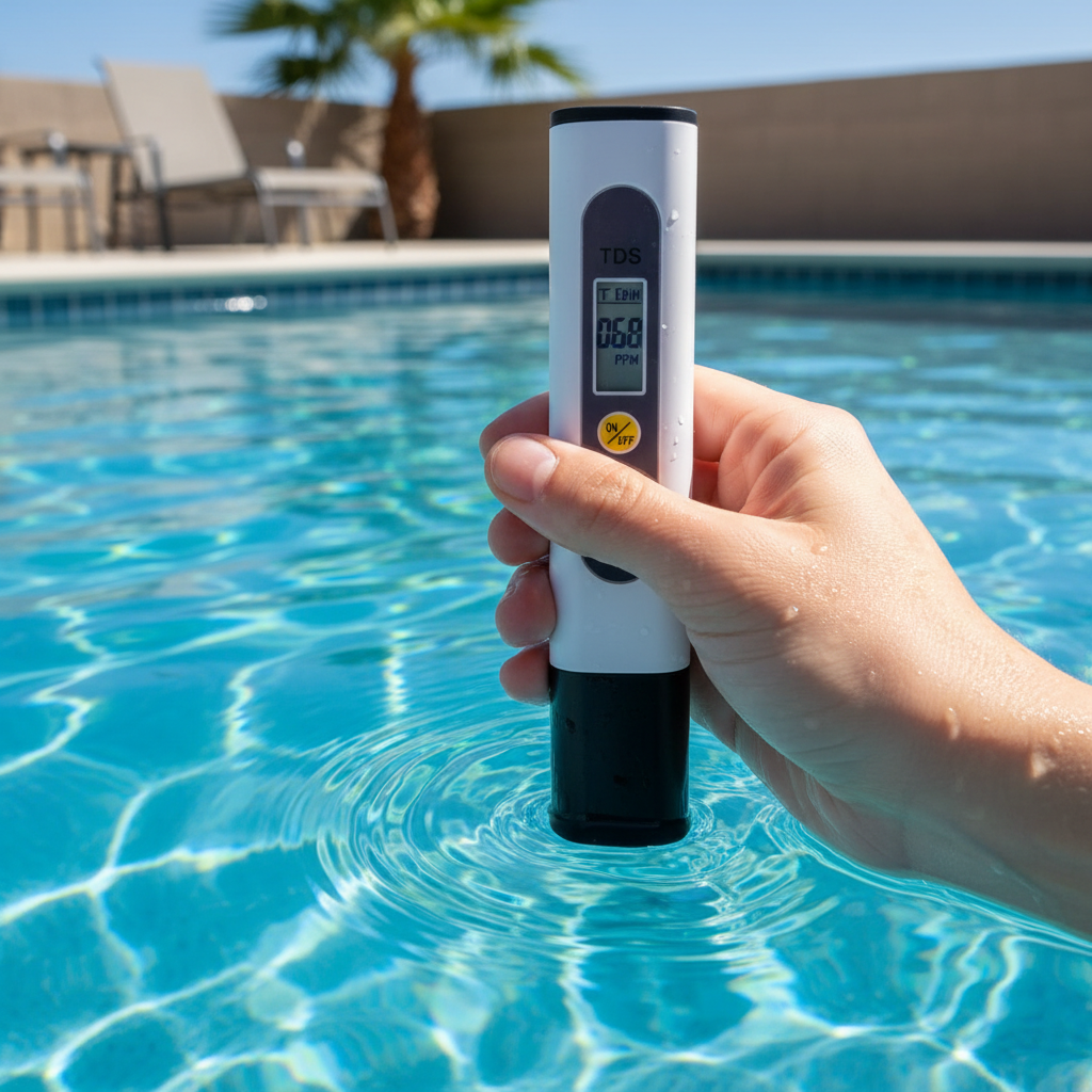 TDS meter piscine